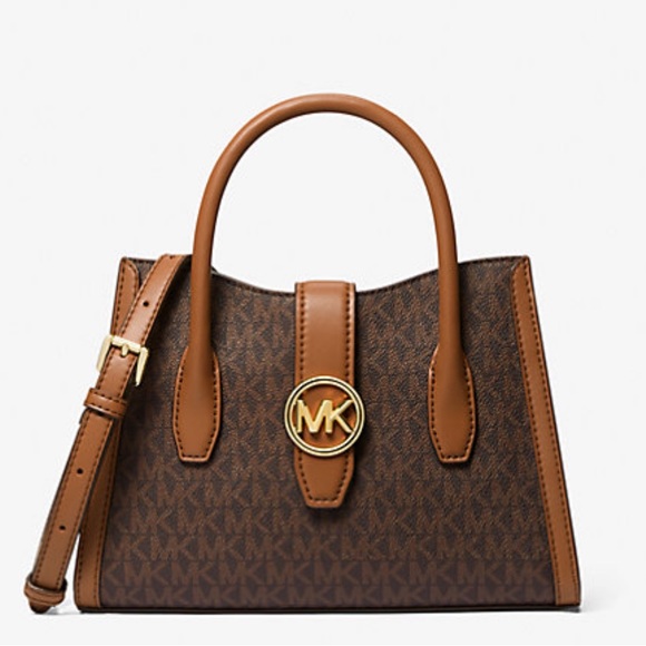 MICHAEL KORS
Gabby Small Logo Satchel
COLOR BROWN
NWT - Picture 1 of 16